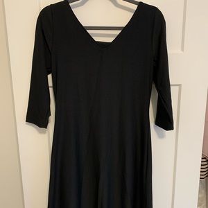 👗👗Little black A-line dress